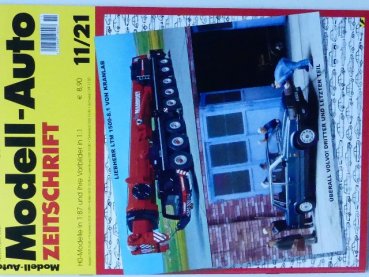 Modell Auto Zeitschrift MAZ 2021/11 November 2021