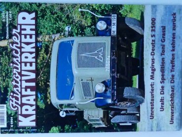 Historischer Kraftverkehr 2021 5 Oktober/November 2021