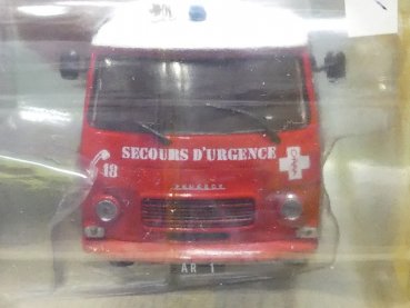 1/43 IXO Peugeot J7C AR Guérin Pompiers Feuerwehr KL001