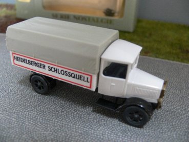 1/87 Roskopf Nostalgie MB L5 Heidelberger Schlossquelle Plane 1928 1005
