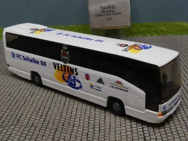 1/87 Wiking MB O 404 RHD FC Schalke 04 #714 09