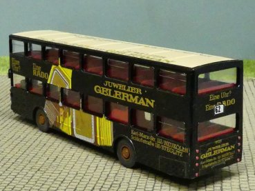 1/87 MAN SD 200 BVG Berlin - Juwelier Gelerman Eine Uhr? Eine Rado - mit Decal gefertigt