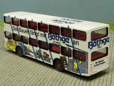 1/87 MAN SD 200 BVG Berlin - Mit Bäthge fängt das Bauen an - mit Decal gefertigt