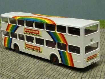 1/87 MAN SD 200 BVG Berlin - Nordmende Gute Unterhaltung - Umbau mit Decal gefertigt
