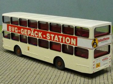 1/87 MAN SD 200 BVG Berlin - BVG Gepäck Station mit Decal gefertigt