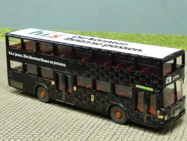1/87 MAN SD 200 BVG Berlin - H.I.S Die könnten Ihnen so passen - mit Decal gefertigt