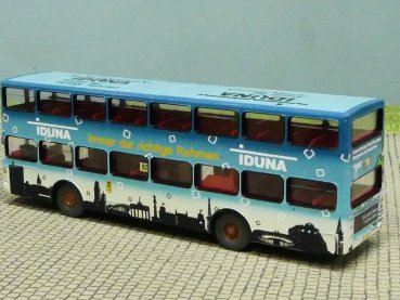 1/87 MAN SD 200 BVG Berlin - IDUNA Immer der richtige Rahmen - mit Decal gefertigt