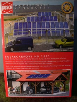 1/87 Busch Solarcarport H0 1571