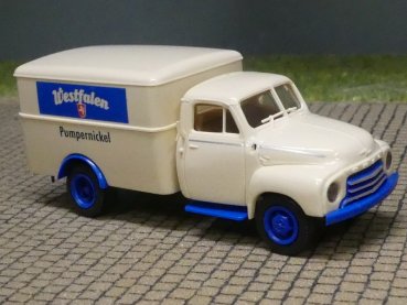1/87 Brekina Opel Blitz Westfalen Pumpernickel, Kasten 35291