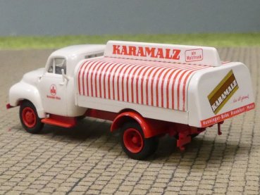 1/87 Brekina Opel Blitz Henninger Karamalz, Getränkepritsche 3518