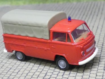 1/87 Brekina VW T2 Feuerwehr Pritsche/Plane #194