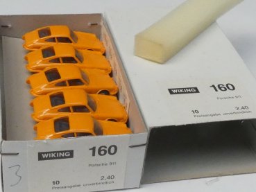 1/87 Wiking Händlerpackung Porsche 911 orange 10 Modelle 160