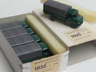 1/87 Wiking Händlerpackung Opel Blitz Polizei 5 Modelle 1035