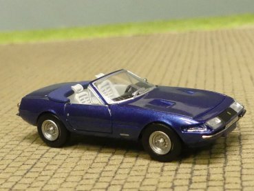 1/87 Brekina Ferrari 365 GTS Daytona Spider blau 22944