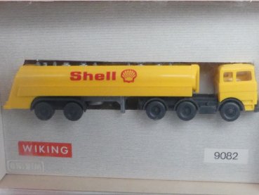 1/160 N Spur Wiking MB NG 1620 SHELL Tanksattelzug 9082