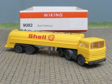 Preview: 1/160 N Spur Wiking MB NG 1620 SHELL Tanksattelzug 9082