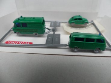 1/160 N Spur Wiking Polizei VW T2-VW Käfer-MB 935 00