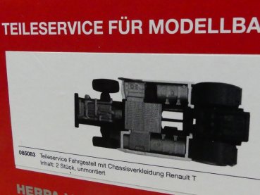 1/87 Herpa Teileservice Fahrgestell Renault T mit Chassisverkleidung 085083