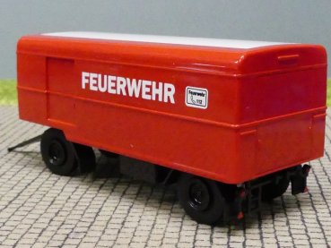 Preview: 1/87 Brekina 2-achs Anhänger Feuerwehr 55291