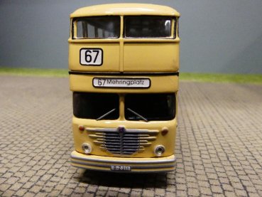 1/87 Brekina Büssing D2U BVG Dujardin Sondermodell Reinhardt