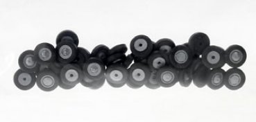 1/87 Brekina Zubehör Räder für Opel Rekord C und Commodore A 10078