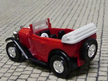1/87 Brekina BMW Dixi Limousine Cabrio dunkelrot, Felgen chrom