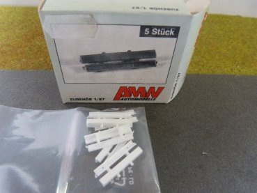 1/87 AWM Zubehör Hinterer UFS Anhänger KÖGEL ohne Druck 5 Stück 90064