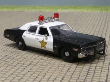 1/87 Brekina Dodge Monaco Sheriff, 1974, 18162