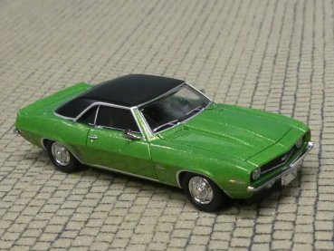 1/87 Brekina Chevrolet Camaro grün/schwarz 1969, 18379