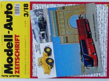 Modell Auto Zeitschrift MAZ 2018/3 März 2018