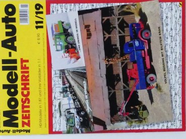 Modell Auto Zeitschrift MAZ 2019/11 November 2019