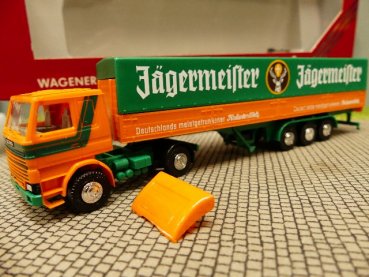 1/87 Herpa Scania 142 Jägermeister Pritschen Sattelzug 822008