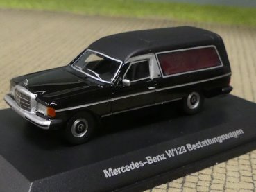 1/87 BoS Mercedes W123 Bestattungswagen schwarz 87685