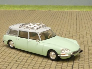 1/87 Brekina Citroen DS Break hellgrün, Dach hellgrau 1967, 14220