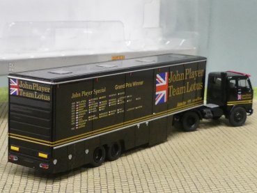 Preview: 1/87 Volvo F89 John Player Team Lotus Renntransport-SZ 1973, 85689