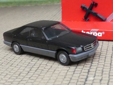 1/87 Herpa MB 560 SEC schwarz/grau 2087