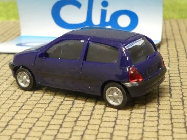 Preview: 1/87 AWM Renault Clio 2 5türig Bleu Roy dunkelblau SAI 2281