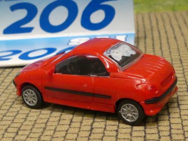 Preview: 1/87 AWM Peugeot 206 Coupe Rouge Vallelunga rot SAI 2182