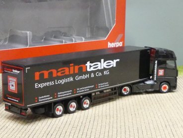 1/87 Herpa MB Actros maintaler Planensattelzug 306300
