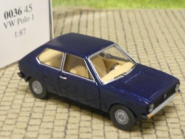 1/87 Wiking VW Polo 1 bahamablau metallic 0036 45