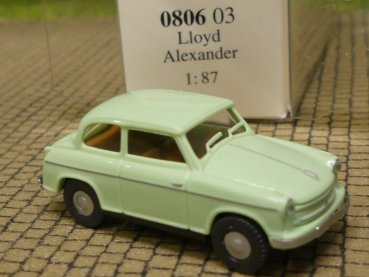 1/87 Wiking Lloyd Alexander hellgrün 0806 03