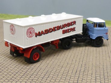 1/87 Brekina IFA W 50 Magdeburger Biere, Sattelzug 71216