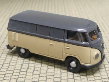 1/87 Brekina # 0108 VW T1 a staubgrau/gelbgrau Kasten