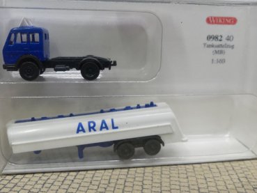 1/160 Wiking N Spur MB ARAL Tanksattelzug 0982 40