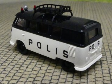 Preview: 1/87 Brekina # 0934 VW T1 POLIS Schweden BUS 31508