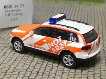 1/87 Wiking VW Touareg Feuerwehr Notarzt 0601 14