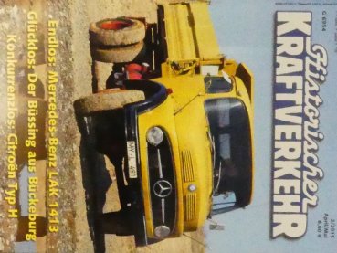 Historischer Kraftverkehr 2015 2 April/Mai