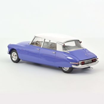 1/12 Norev Citroen DS 19 Blue Delphinium & Blanc 121569