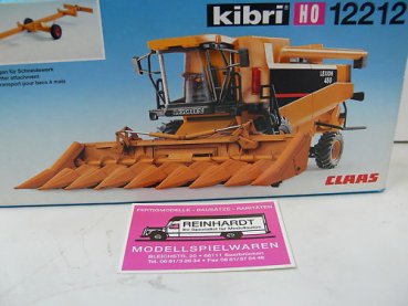1/87 Kibri 12212 Lexion Claas Mähdrescher m Maisgebiss