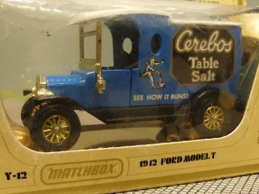 Matchbox Yesteryear Ford Model T 1912 Cerebos Table Salt Y12 Beschreibung